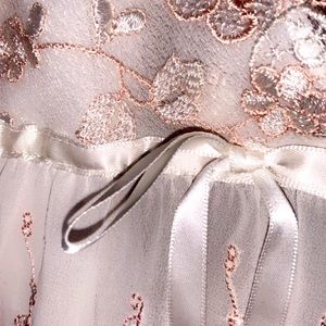 White night gown